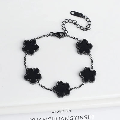 clover stainless steel t jewelry