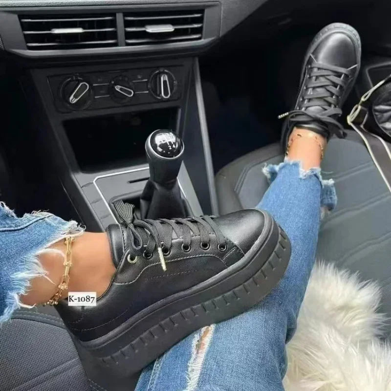 Women Light Weight Platform Fashion Sneakers