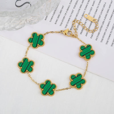 clover stainless steel t jewelry