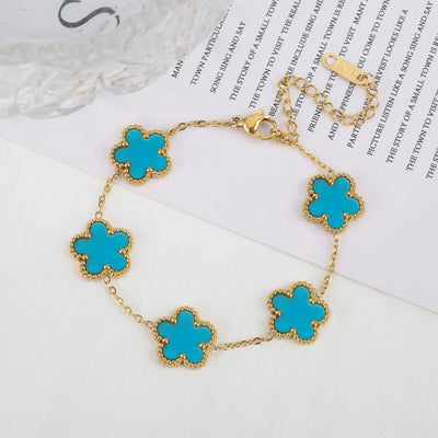 clover stainless steel t jewelry