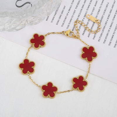 clover stainless steel t jewelry